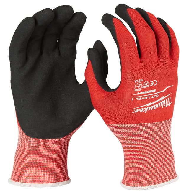 Product GUANTI MILWAUKEE SPALMATI IN NITRILE CAT. TAGLIO A 4932-471419