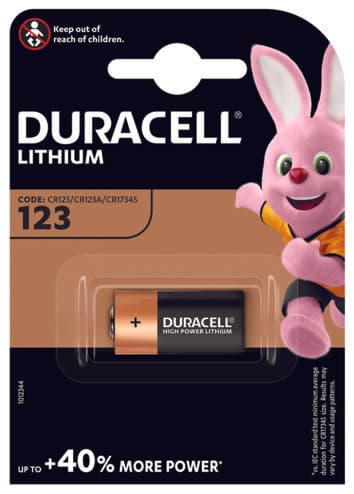 Product BATTERIA DURACELL CR 123