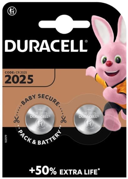 Product BATTERIA DURACELL CR 2025 